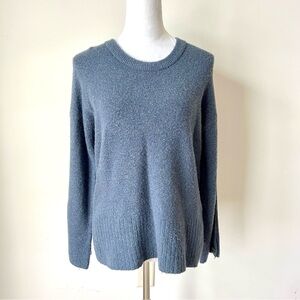 MADEWELL Merino And Alpaca Wool Blend Button Sleeve Sweater—SZ. XS